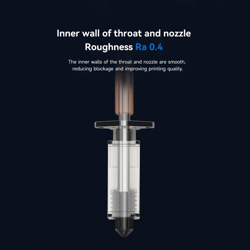 Обновленный Hotend для Bambu Lab P1/P1P , X1/XC Хотенд в сборе 0,4 мм