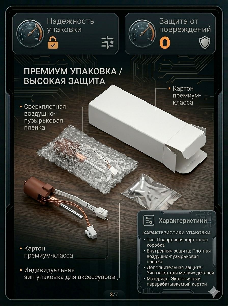 Хотенд в сборе для 3D принтера Creality K1C, K1 Max, K1 SE, K1 2025 с защелками